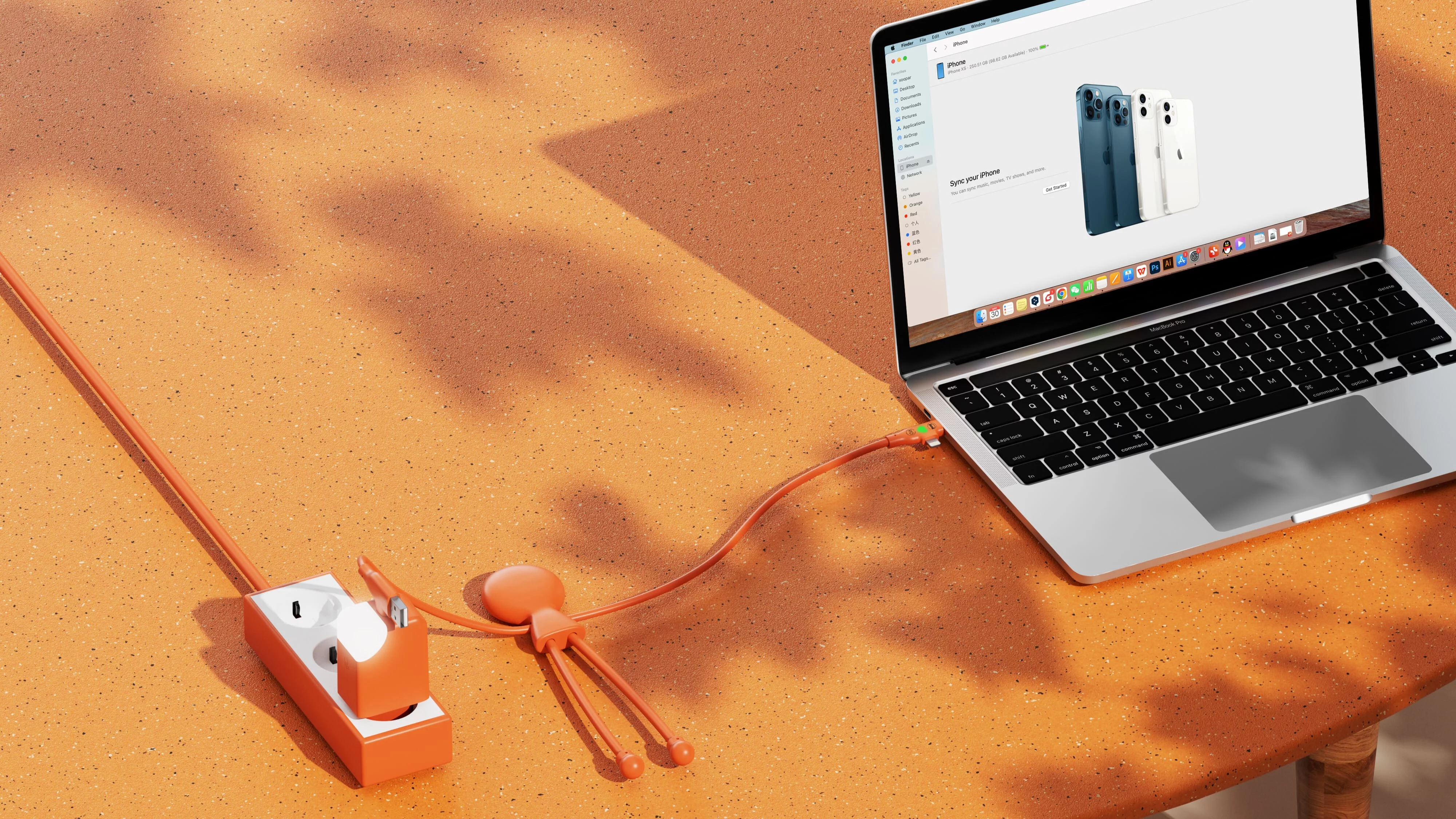 Charge rapide d'un ordinateur portable